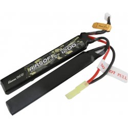 GENS ACE Lipo Battery SADDLE AIRSOFT GUN 1200mAh 11.1V 3S1P 25C univerzální