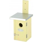 Esschert Design Ptačí budka Simi 25,5 x 11,5 x 13,5 cm dřevo kov hnědá – Hledejceny.cz