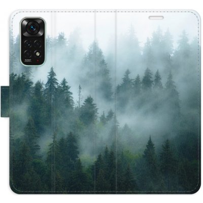 Pouzdro iSaprio Flip s kapsičkami na karty - Dark Forest Xiaomi Redmi Note 11 / Note 11S