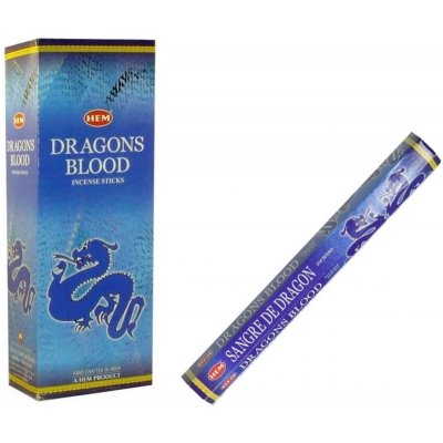 Hem Dragons Blood modré vonné tyčinky 20 ks – Hledejceny.cz
