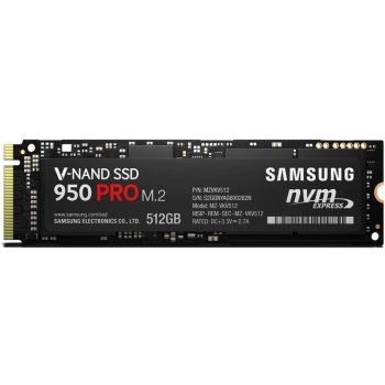 Samsung 950 PRO 512GB, 2,5", SSD, MZ-V5P512BW