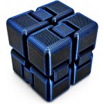 Antistresová kostka Infinity Cube Svíčkománie3D Modro černá lesklá – Zboží Mobilmania