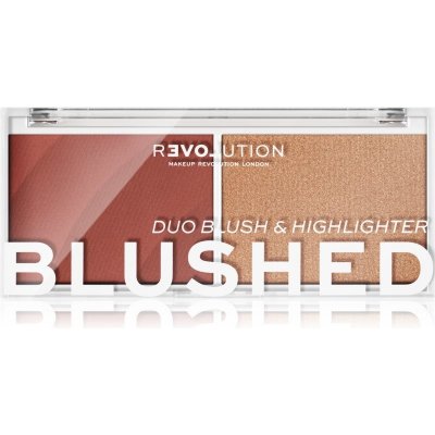 Revolution Relove Colour Play Duo Kindness paletka tvářenek 5,8 g