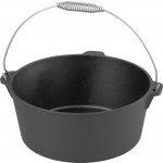 Litinový kotlík na guláš 7,22l, 30x13 cm Magic Home 254694 s madlem – Zboží Dáma