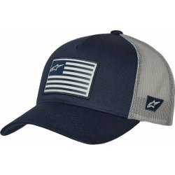 Alpinestars FLAG SNAP HAT modrá/šedá