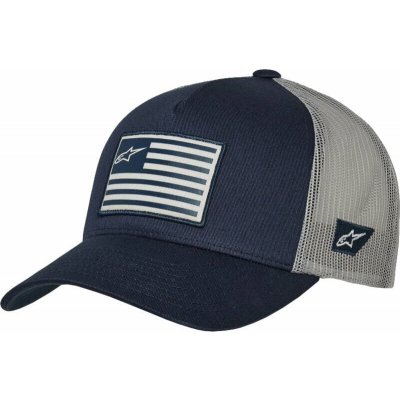 Alpinestars FLAG SNAP HAT modrá/šedá – Hledejceny.cz