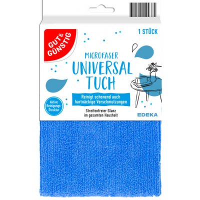 Gut & Günstig Microfaser univerzální hadr 40 x 40 cm 1 ks – Sleviste.cz