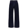 Dětské klasické kalhoty GANT WIDE FIT CORD PANTS modrá