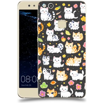 Pouzdro ACOVER Huawei P10 Lite s motivem Little cats