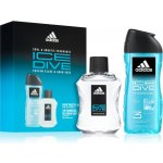 Adidas Ice Dive EDT 100 ml + sprchový gel 250 ml dárková sada – Hledejceny.cz