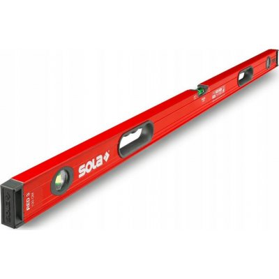 Hliníková vodováha s rukojetí BIG RED 3 SOLA 120cm – Hledejceny.cz