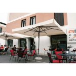 Slunečník SCOLARO Napoli Standard 3 x 4 m šedo-hnědá T6N bez volánu – Zbozi.Blesk.cz