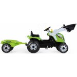 Smoby Farmer Max 710109 Traktor s nakladečem a přívesem – Zboží Dáma