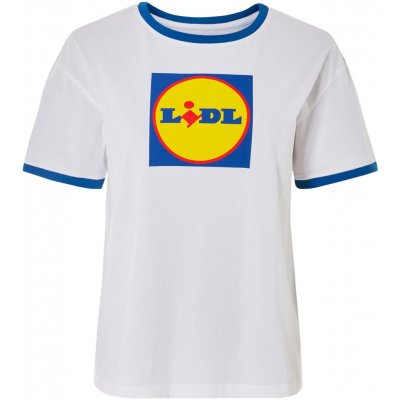 Dámské triko s BIO bavlnou LIDL bílá – Zboží Dáma
