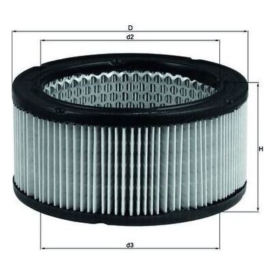 Vzduchový filtr MAHLE LX 213 – Hledejceny.cz