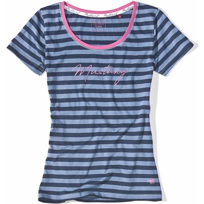 MUSTANG Juliette modré proužkované – Zboží Dáma