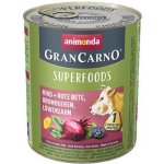 Animonda Gran Carno Superfoods Adult hovězí červená řepa ostružiny pampeliška 800 g – Zboží Mobilmania