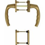 HOPPE balkonová sada klik Atlanta oboustranná, 63-68, F4 bronz – HobbyKompas.cz