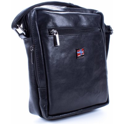 Nordee pánská kožená taška přes rameno černá HN1552 – Zboží Mobilmania