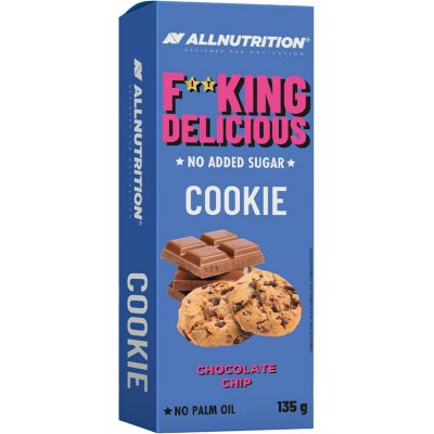 ALLNUTRITION Fitking Cookie Chocolate Chip 135 g – Zboží Dáma