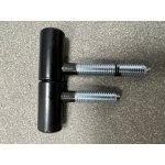 TKZ dveřní závěs 60/10 M8/50 M8/34,5 Povrch: Lak černý RAL9005 – Sleviste.cz