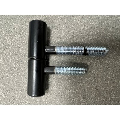 TKZ dveřní závěs 60/10 M8/50 M8/34,5 Povrch: Lak černý RAL9005 – Sleviste.cz