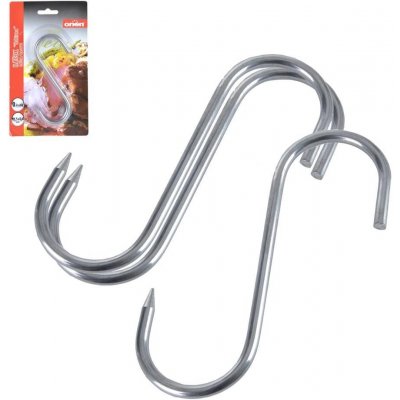 Orion Nerezový háček do udírny 11,5X8,4 cm 3ks – Zboží Dáma