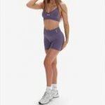 Exalted PushUp Bezešvé Šortky 4" Storm Violet – Hledejceny.cz