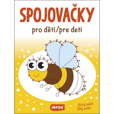 Spojovačky pro děti/pre deti - žlutý sešit (cz/sk vydanie) – Zbozi.Blesk.cz