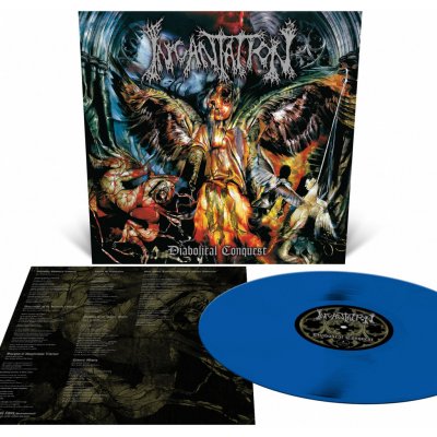 Incantation - Diabolical Conquest Aqua Blue LP – Zboží Mobilmania