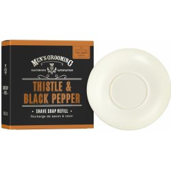 Scottish Fine Soaps Pánské mýdlo na holení Ostropestřec & Černý pepř, 100 g