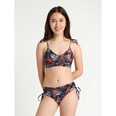 Modibodi Menstruační plavky Teen High Bikini Jungle Palm Black spodní díl – Sleviste.cz