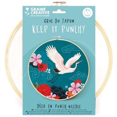 GRAINE CREATIVE Sada punch needle Jeřáb – Hledejceny.cz