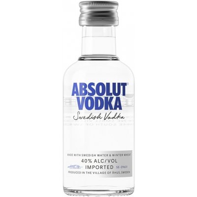 Absolut Vodka mini 40%, 0,05l