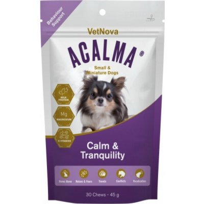 Acalma Chews Small&Miniature Dogs 30 tbl – Hledejceny.cz