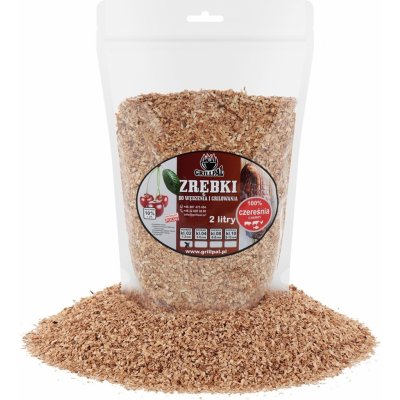 GRILLPAL Udící štěpka TŘEŠEŇ 6-8mm, 2 l – Hledejceny.cz