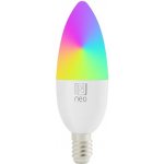 Immax NEO SMART žárovka LED E14 6W RGB+CCT barevná a bílá, stmívatelná, Wi-Fi, TUYA – Zbozi.Blesk.cz