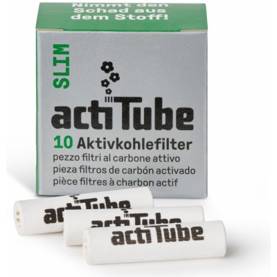 ActiTube uhlíkové filtry slim balení 10 ks