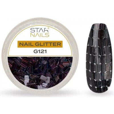 Starnails Nail Art zdobení glitter G121 – Hledejceny.cz