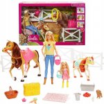 Barbie GLL70 Barbie a Chelsea v hřebčíně – Zboží Mobilmania