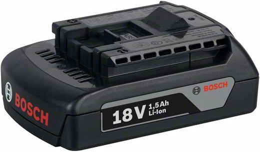 Bosch GBA 18V 1,5Ah M-A; SD, Li Ion 2.607.336.804