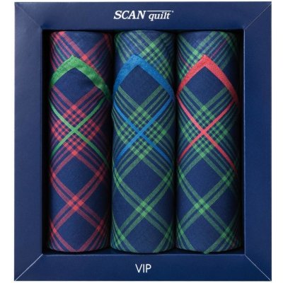 SCANquilt dámské kapesníky VIP 3 ks L76 – Hledejceny.cz