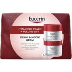 Eucerin Hyaluron-Filler + Volume-Lift denní + noční krém 2 x 50 ml dárková sada – Sleviste.cz