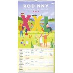 NOTIQUE Rodinný plánovací nástenný XXL 33 × 64 cm 2027 – Sleviste.cz