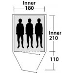 Outwell Cloud 3 – Zboží Mobilmania