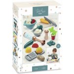 Écoiffier Kuchyňská sada na vaření s ručním mixérem Vert Azur a prkénko na krájení 20 doplňků od 18 měsíců – Zboží Dáma