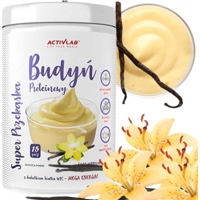 Activlab Super snack proteinový pudink vanilka 450 g – Zboží Dáma
