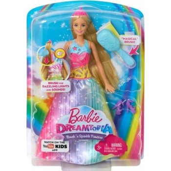 Barbie magické vlasy princezna blondýnka