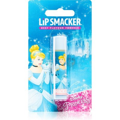 Lip Smacker Disney Princess Cinderella hydratační balzám na rty dětská Vanilla Sparkle 4 g – Zboží Mobilmania