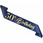 Šerpa 50th Birthday - tmavě modrá – Hledejceny.cz